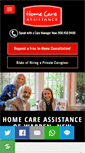 Mobile Screenshot of homecareassistancewarren.com